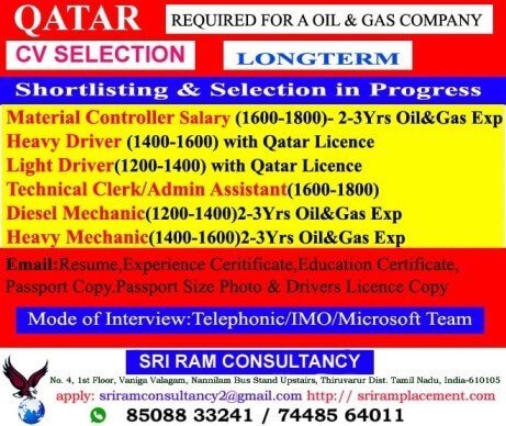 oil and gas job vacancies